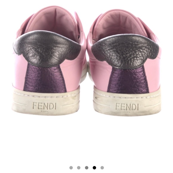 Fendi pink rockoclick sneakers - Picture 5 of 8
